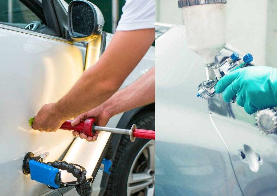 Car Denting and Painting in Dubai