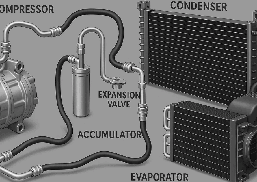 Car’s AC Systems Leaks Causes And Solutions