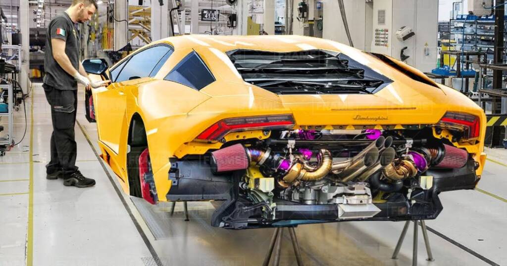 Lamborghini Urus Engine Oil Change