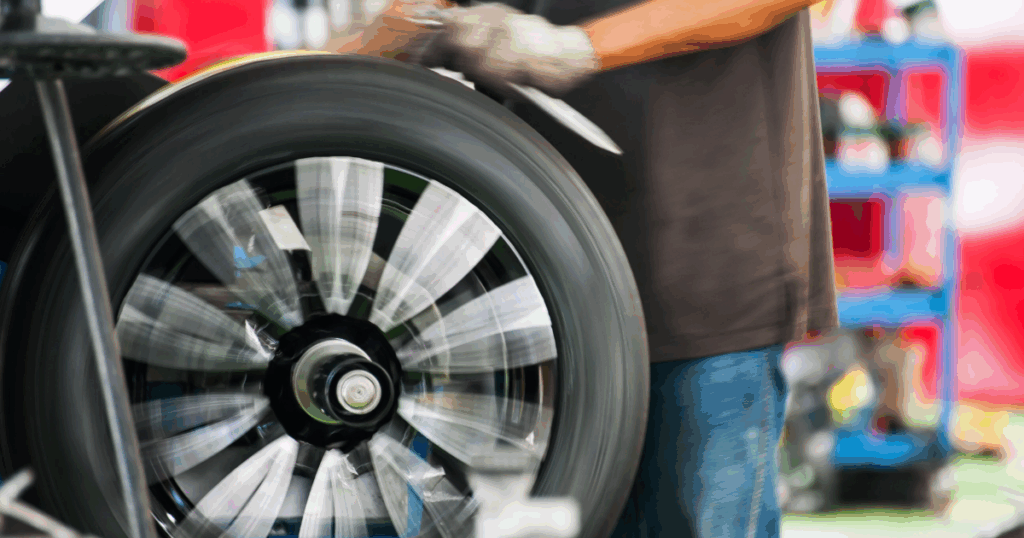 Roaring From The Wheel Area