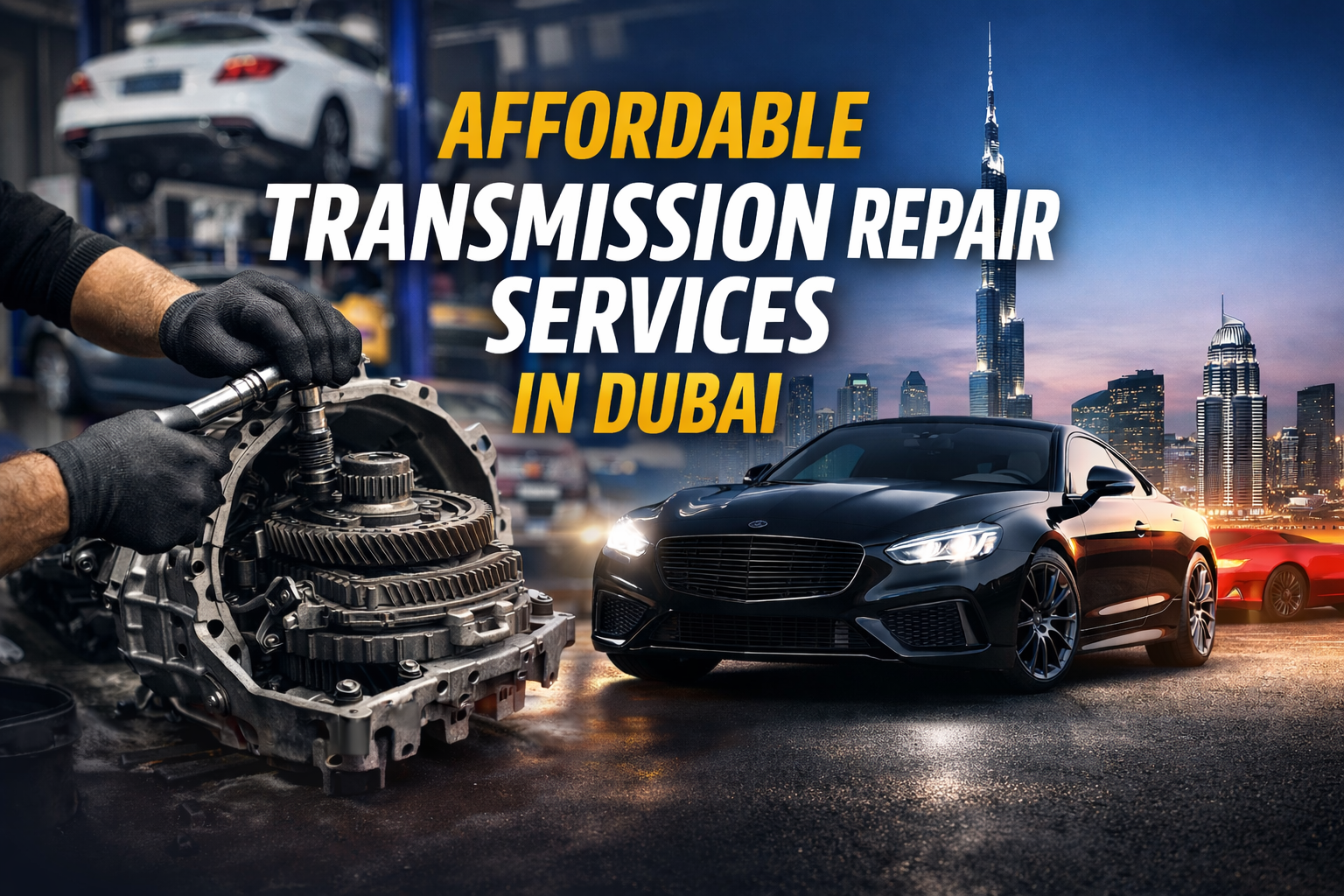 Featured image of Affordable Transmission Repair Services in Dubai You Can Trust
