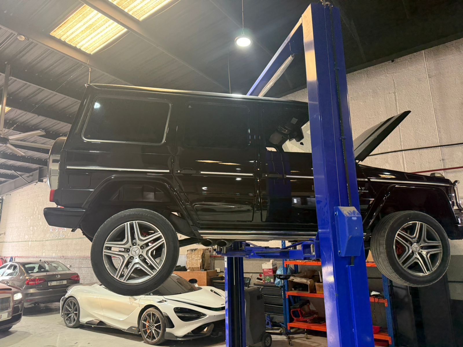 Mercedes G Wagon Engine Service