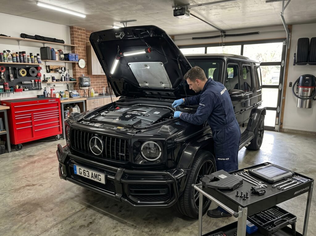 Mercedes G Wagon Engine Service
