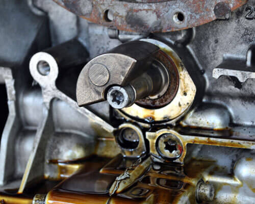 Audi Engine Oil Leakage Repair